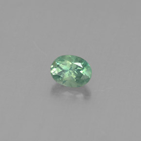 Alessandrite naturale multicolore da 0,20 ct, taglio ovale, VS