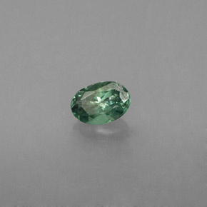 Alessandrite Verde / Rosso naturale da 0.25 ct, Taglio ovale, VS