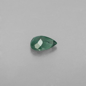 Alessandrite Verde / Rosso naturale da 0.27 ct, Forma a pera, VS-SI
