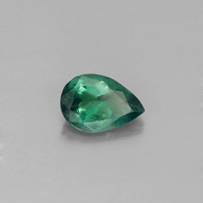 Alessandrite naturale multicolore da 0,54 ct, taglio a pera, VS