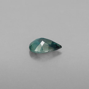 Alessandrite naturale multicolore da 0,38 ct, taglio a pera, VS