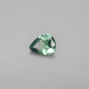 Alessandrite naturale multicolore da 0,29 ct, taglio a pera, VS