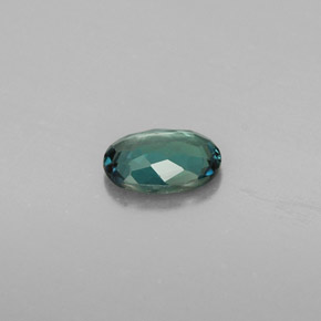 Alessandrite Verde / Rosso naturale da 0.46 ct, Taglio ovale, VS