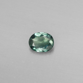Alessandrite Verde / Rosso naturale da 0.29 ct, Taglio ovale, VS