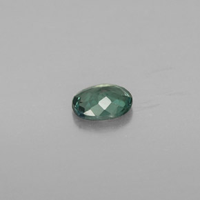 Alessandrite Verde / Rosso naturale da 0.36 ct, Taglio ovale, VS