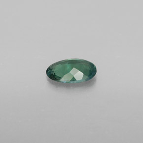 Alessandrite Verde / Rosso naturale da 0.35 ct, Taglio ovale, VS-SI