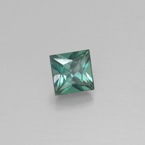 Alessandrite naturale multicolore da 0,33 ct, quadrato, VS