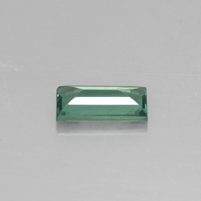 Alessandrite Verde / Rosso naturale da 0.35 ct, Taglio a baguette, VS