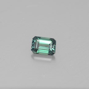 Alessandrite naturale multicolore da 0,25 ct, taglio smeraldo, VVS-VS