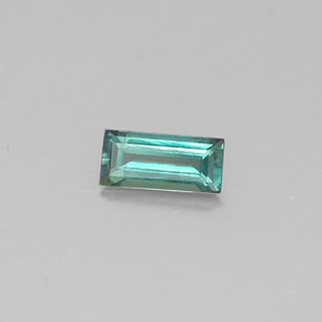 Alessandrite Verde / Rosso naturale da 0.18 ct, Taglio a baguette, VVS-VS