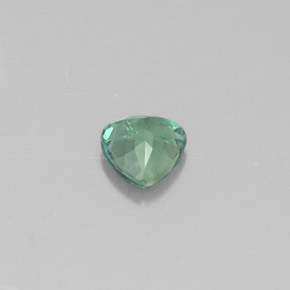 Alessandrite naturale multicolore da 0,24 ct, trillion, VS