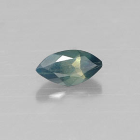 Alessandrite naturale multicolore da 0,08 ct, marchesa, VS