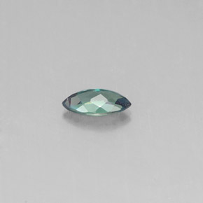 Alessandrite Verde / Rosso naturale da 0.17 ct, Taglio marquise, VS