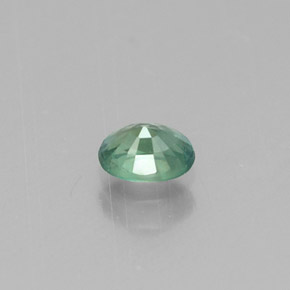 Alessandrite Verde / Rosso naturale da 0.13 ct, Taglio ovale, VS