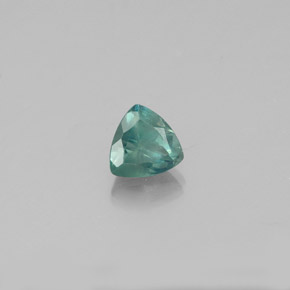 Alessandrite Verde / Rosso naturale da 0.32 ct, Taglio trillion, VS