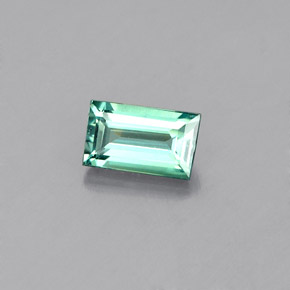 Alessandrite naturale multicolore da 0,37 ct, baguette, VVS-VS