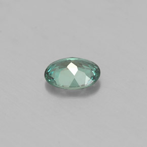 Alessandrite Verde / Rosso naturale da 0.35 ct, Taglio ovale, VS-SI