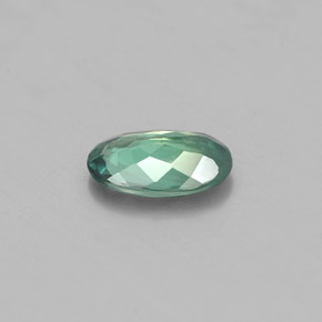 Alessandrite naturale multicolore da 0,42 ct, taglio ovale, VS