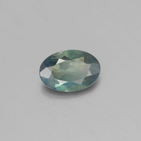 Alessandrite naturale multicolore da 0,43 ct, taglio ovale, VS