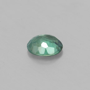Alessandrite naturale multicolore da 0,47 ct, taglio ovale, VS