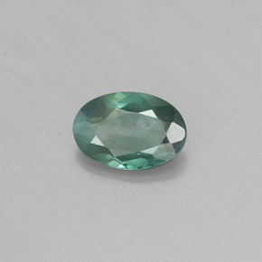 Alessandrite naturale multicolore da 0,45 ct, taglio ovale, VS-SI
