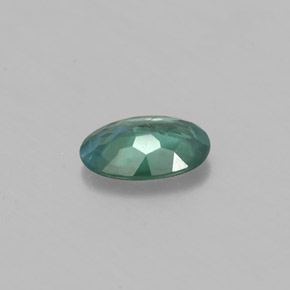 Alessandrite naturale multicolore da 0,45 ct, taglio ovale, VS-SI