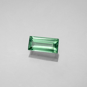 Alessandrite naturale multicolore da 0,56 ct, baguette, VS