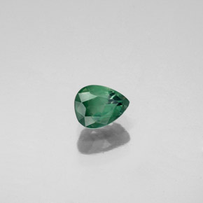 Alessandrite naturale multicolore da 0,50 ct, taglio a pera, VS