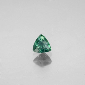 Alessandrite naturale multicolore da 0,32 ct, trillion, VS-SI