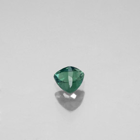 Alessandrite naturale multicolore da 0,32 ct, trillion, VS-SI