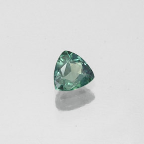 Alessandrite naturale multicolore da 0,15 ct, trillion, VS