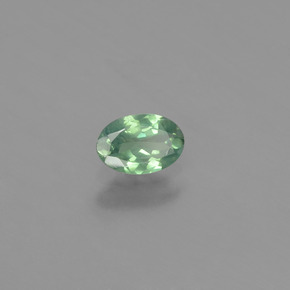 Alessandrite Verde / Rosso naturale da 0.46 ct, Taglio ovale, VS