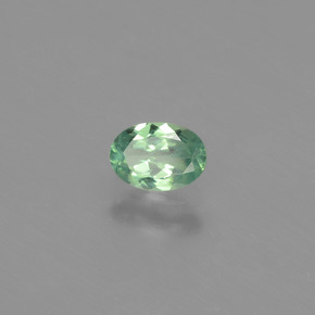 Alessandrite Verde / Rosso naturale da 0.53 ct, Taglio ovale, VS