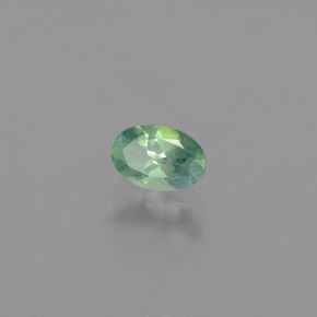 Alessandrite naturale multicolore da 0,49 ct, taglio ovale, VS