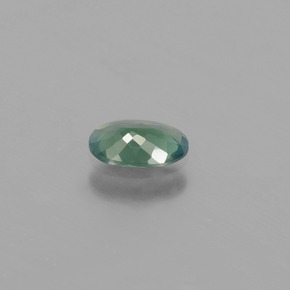 Alessandrite Verde / Rosso naturale da 0.55 ct, Taglio ovale, VS