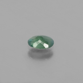 Alessandrite Verde / Rosso naturale da 0.55 ct, Taglio ovale, VS-SI
