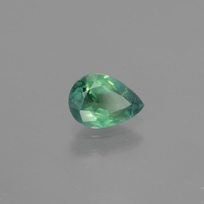 Alessandrite Verde / Rosso naturale da 0.79 ct, Forma a pera, VS