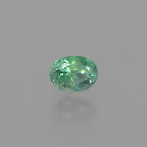 Alessandrite naturale multicolore da 0,94 ct, taglio ovale, VS