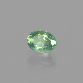 Alessandrite naturale multicolore da 0,98 ct, taglio ovale, VS