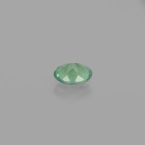 Alessandrite Verde / Rosso naturale da 0.37 ct, Taglio ovale, VS
