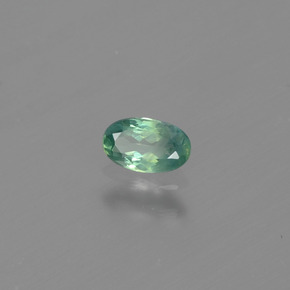 Alessandrite naturale multicolore da 0,27 ct, taglio ovale, VS