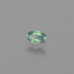 Alessandrite naturale multicolore da 0,26 ct, taglio ovale, VS