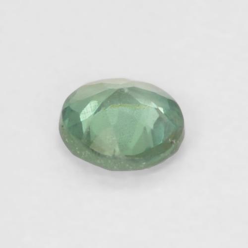 Alessandrite naturale verde da 0,07 ct, taglio rotondo, VVS-VS