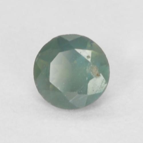 Alessandrite naturale verde da 0,09 ct, taglio rotondo, VVS-VS