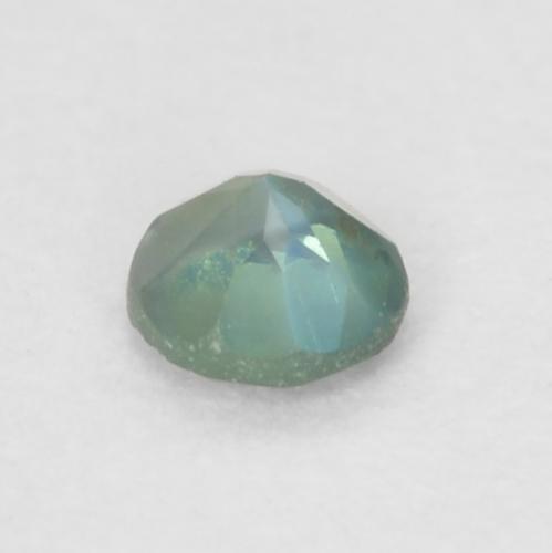 Alessandrite naturale verde da 0,09 ct, taglio rotondo, VVS-VS