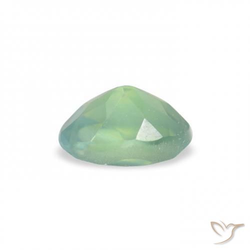Alessandrite Verde chiaro naturale da 0.09 ct, Ovale, VS