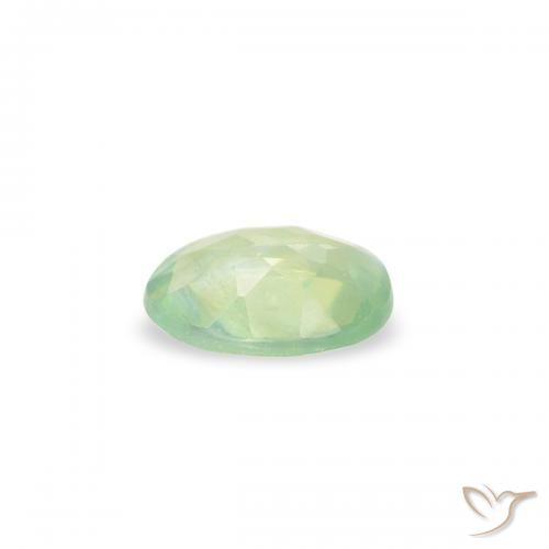 Alessandrite Giallo chiaro Verde naturale da 0.18 ct, Ovale, VVS-VS