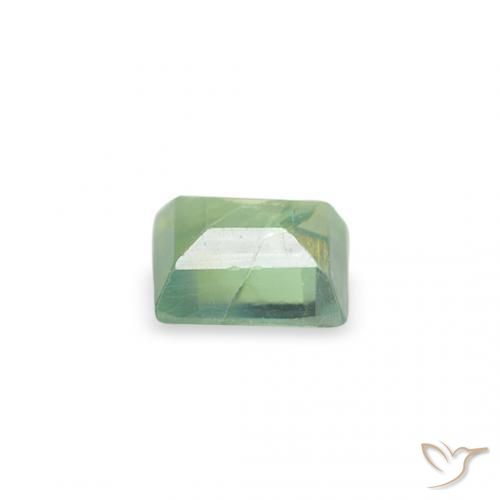 Alessandrite Giallo molto chiaro Verde naturale da 0.15 ct, Taglio a baguette, SI