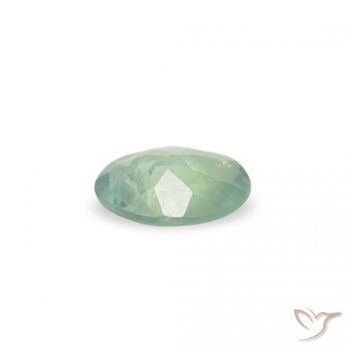 Alessandrite Giallo molto chiaro Verde naturale da 0.07 ct, Ovale, VS-SI