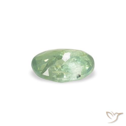 Alessandrite Verde molto chiaro naturale da 0.49 ct, Ovale, SI